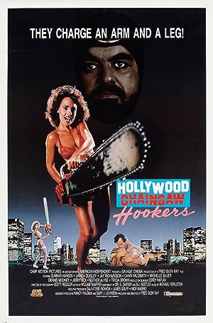 Cover image of the movie Hollywood Chainsaw Hookers (1988)