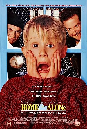 Cover image of the movie Home Alone (1990)