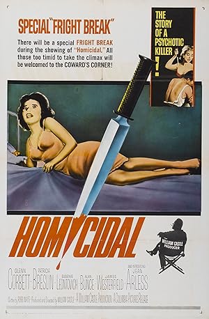 Cover image of the movie Homicidal (1961)