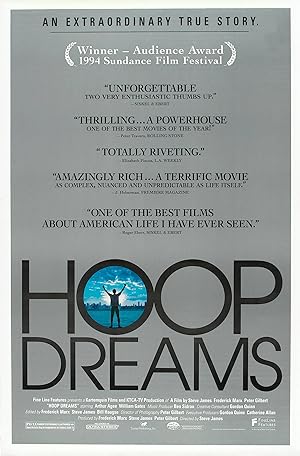 Cover image of the movie Hoop Dreams (1994)