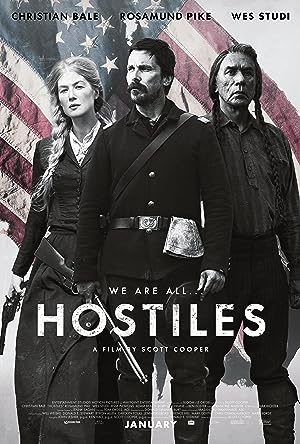 Cover image of the movie Hostiles (2017)