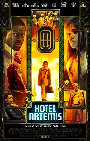 Cover image of the movie Hotel Artemis (2018)