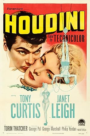 Cover image of the movie Houdini (1953)