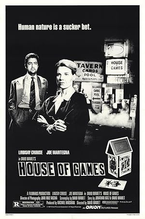 Cover image of the movie House of Games (1987)