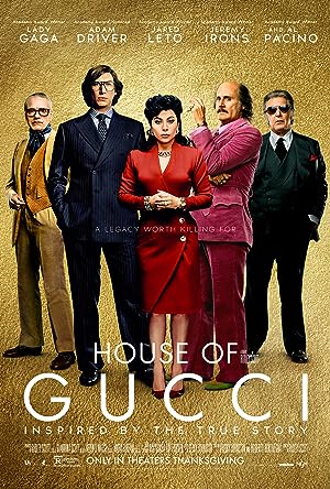 Cover image of the movie House of Gucci (2021)