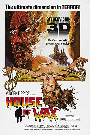 Cover image of the movie House of Wax (1953)