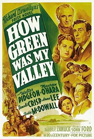 Cover image of the movie How Green Was My Valley (1941)