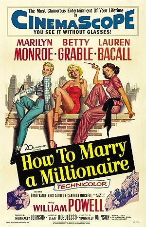 Cover image of the movie How to Marry a Millionaire (1953)
