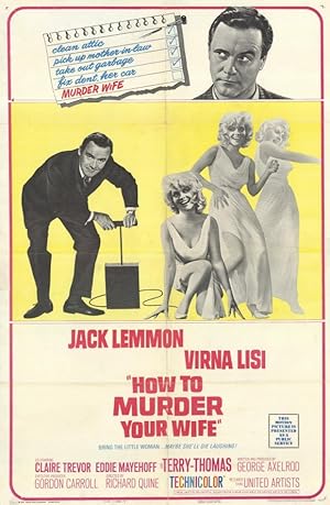 Cover image of the movie How to Murder Your Wife (1965)