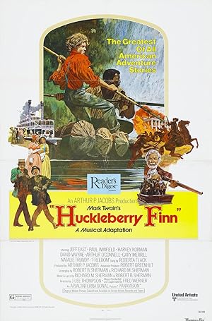 Cover image of the movie Huckleberry Finn (1974)