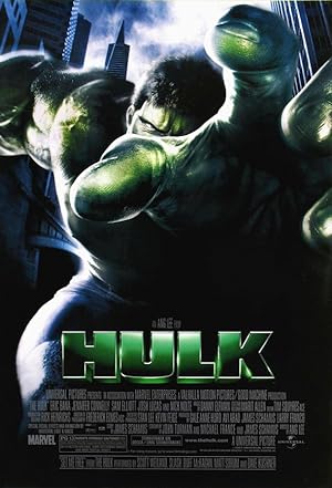 Cover image of the movie Hulk (2003)