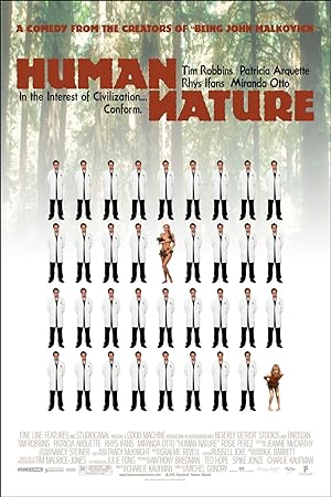 Cover image of the movie Human Nature (2001)