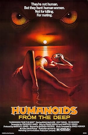 Cover image of the movie Humanoids from the Deep (1980)