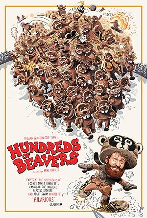 Cover image of the movie Hundreds of Beavers (2022)