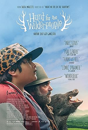 Cover image of the movie Hunt for the Wilderpeople (2016)