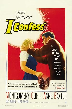 Cover image of the movie I Confess (1953)