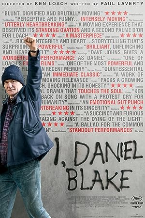 Cover image of the movie I, Daniel Blake (2016)