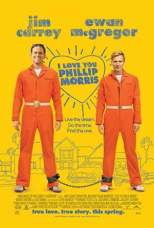 Cover image of the movie I Love You Phillip Morris (2009)