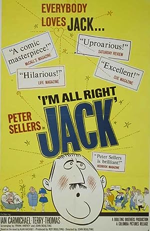 Cover image of the movie I'm All Right Jack (1959)