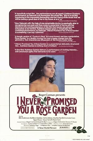 Cover image of the movie I Never Promised You a Rose Garden (1977)