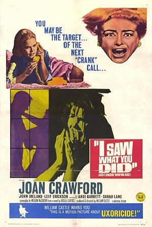 Cover image of the movie I Saw What You Did (1965)