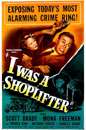 Cover image of the movie I Was a Shoplifter (1950)