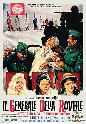 Cover image of the movie Il Generale Della Rovere (1959)