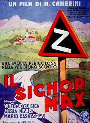 Cover image of the movie Il signor Max (1937)