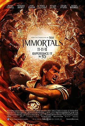 Cover image of the movie Immortals (2011)