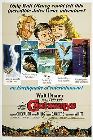 Cover image of the movie In Search of the Castaways (1962)