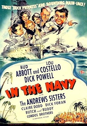 Cover image of the movie In the Navy (1941)