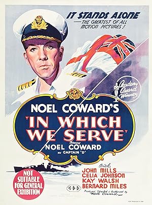 Cover image of the movie In Which We Serve (1942)
