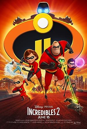 Cover image of the movie Incredibles 2 (2018)