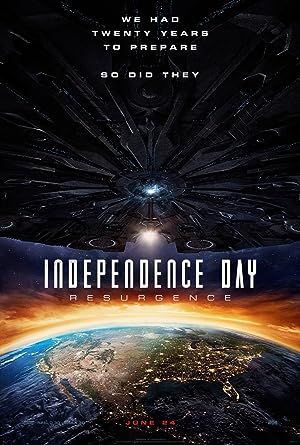 Cover image of the movie Independence Day: Resurgence (2016)