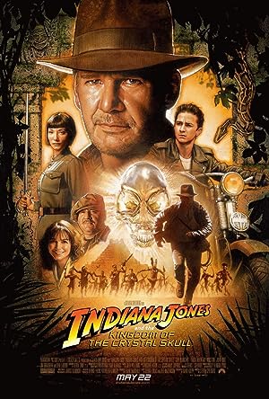 Cover image of the movie Indiana Jones and the Kingdom of the Crystal Skull (2008)