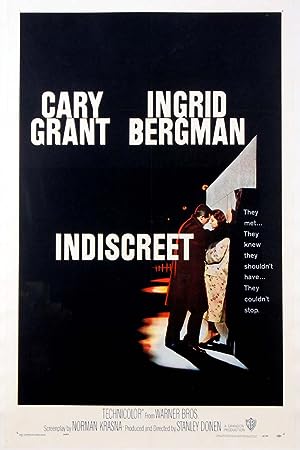 Cover image of the movie Indiscreet (1958)
