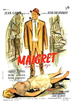 Cover image of the movie Inspector Maigret (1958)