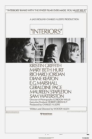 Cover image of the movie Interiors (1978)