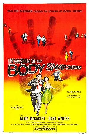 Cover image of the movie Invasion of the Body Snatchers (1956)