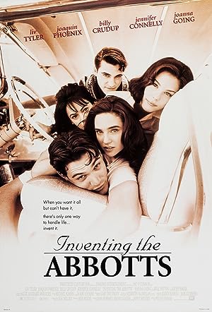 Cover image of the movie Inventing the Abbotts (1997)