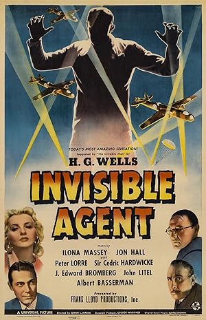 Cover image of the movie Invisible Agent (1942)