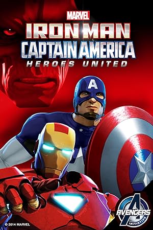 Cover image of the movie Iron Man and Captain America: Heroes United (2014)