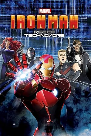 Cover image of the movie Iron Man: Rise of Technovore (2013)