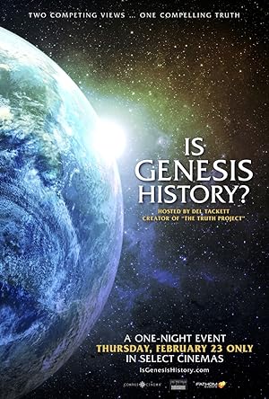 Cover image of the movie Is Genesis History? (2017)