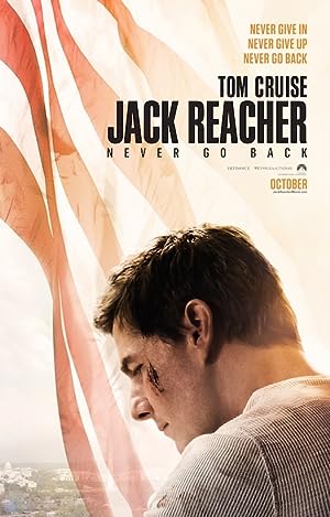 Cover image of the movie Jack Reacher: Never Go Back (2016)