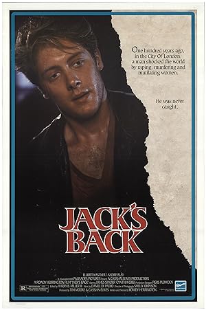 Cover image of the movie Jack's Back (1988)