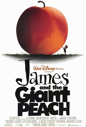 Cover image of the movie James and the Giant Peach (1996)