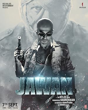 Cover image of the movie Jawan (2023)