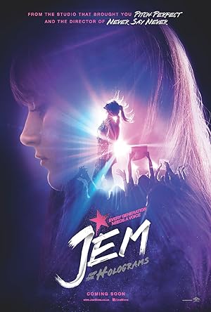 Cover image of the movie Jem and the Holograms (2015)