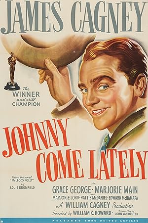Cover image of the movie Johnny Come Lately (1943)